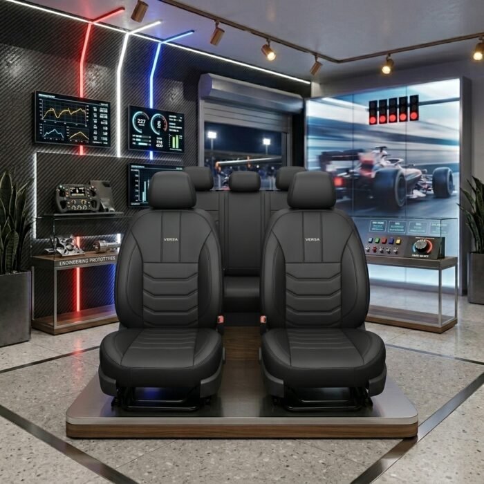 Experimenta el equilibrio perfecto entre durabilidad  y sofisticación con nuestros Cubre Asientos Premium para Nissan Versa 2020-2026, diseñados con materiales exclusivos de calidad automotriz que ofrecen un tacto suave, diseños únicos y una resistencia inigualable. Estos cubre asientos no solo garantizan una protección total y seguridad avanzada, sino que eleva el confort de tu cabina manteniendo la funcionalidad original con un diseño único y elegante. Con Car Fashion, transforma cada trayecto en una experiencia de lujo diseñada a la medida de tu aventura.